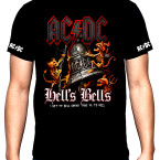 AC DC,Hells Bells, мъжка тениска, 100% памук, S до 5XL